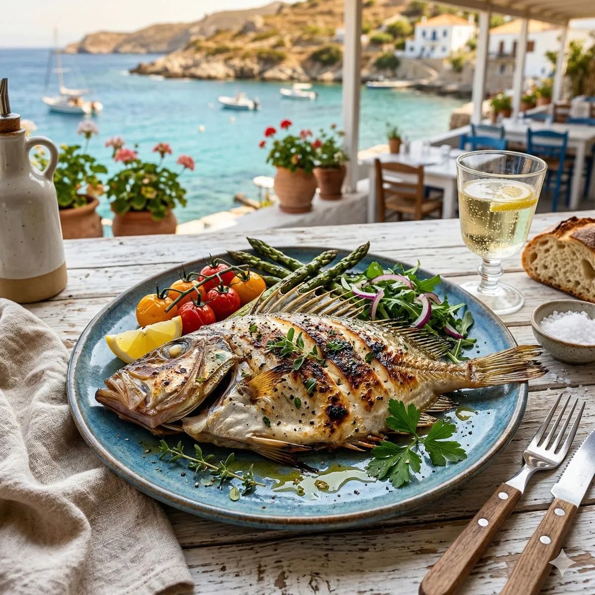 John dory from the grill