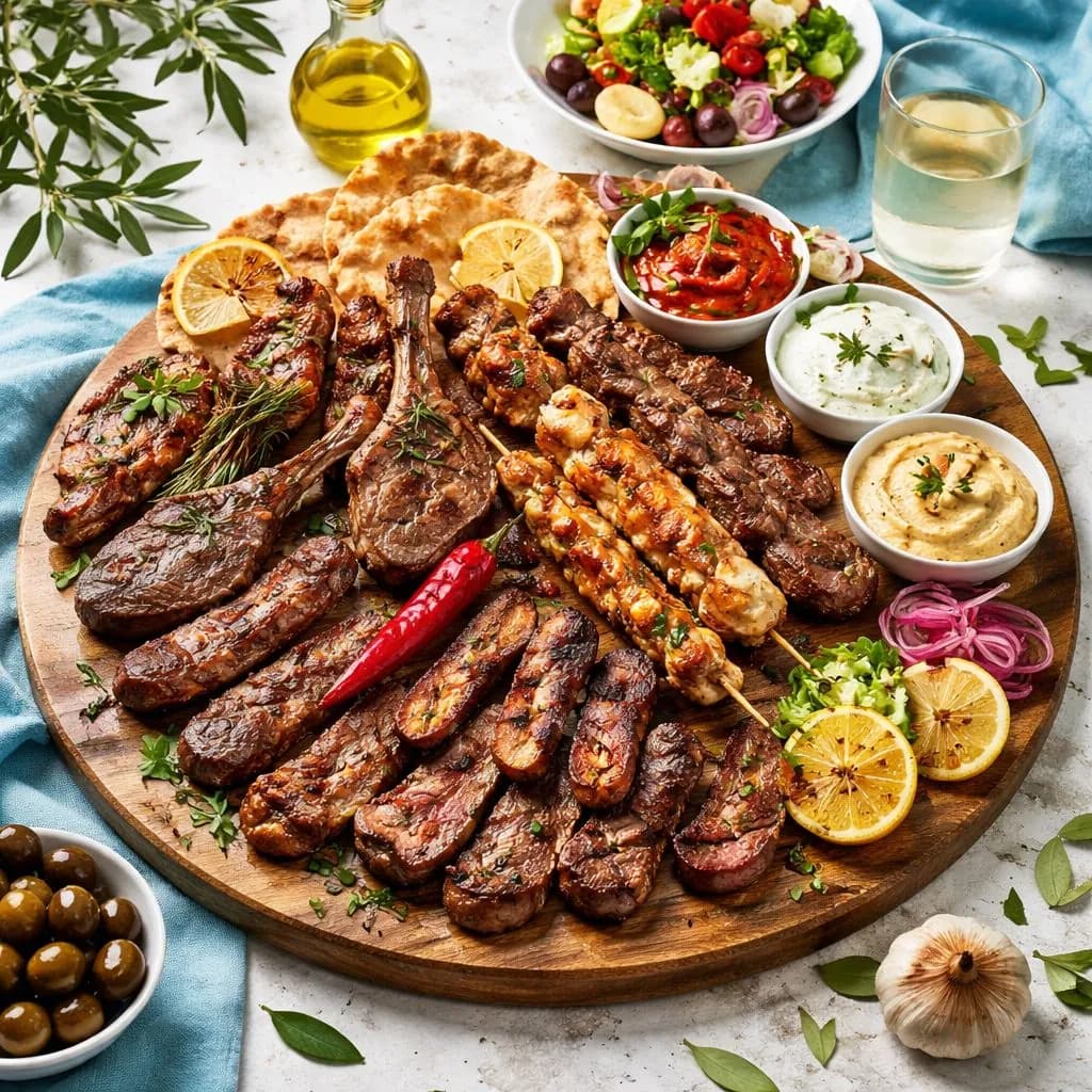 Meat platter for 2