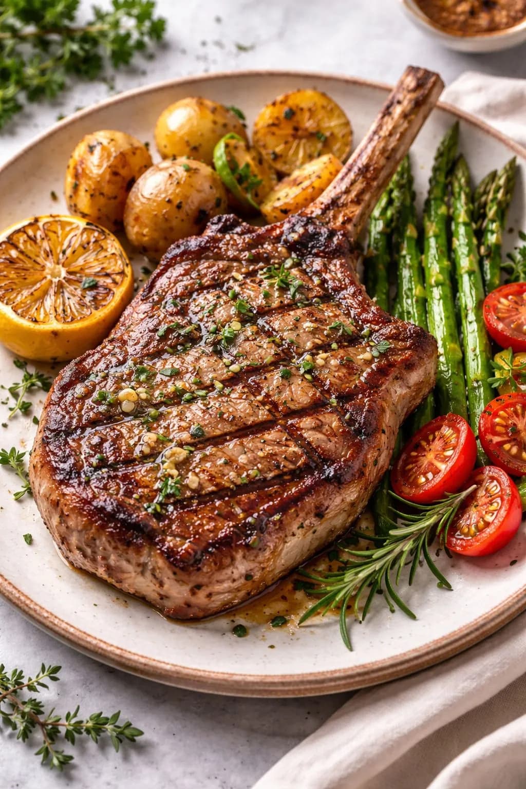 Veal chop